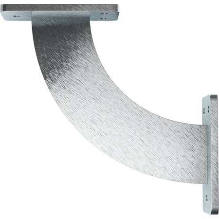 Ekena Millwork Bradford Steel Bracket, Unfinished 2"W x 7"D x 7"H BKTM02X07X07BRCRS